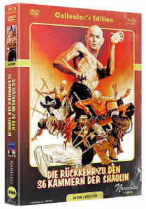 Die Rückkehr zu den 36 Kammern der Shaolin - Limited Uncut 333 Edition (DVD+Blu-ray Disc) - Mediabook - Cover C