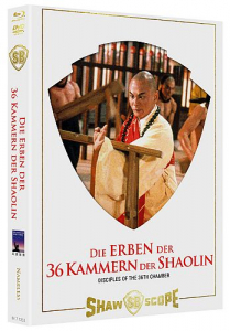 Die Erben der 36 Kammern der Shaolin - Limited Uncut 333 Edition (DVD+Blu-ray Disc) - Mediabook - Cover B