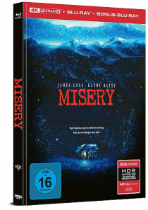 Misery - Limited Edition (4K UHD+Blu-ray Disc) - Mediabook