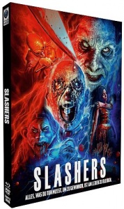 Slashers  - Limited Uncut 111 Edition (DVD+Blu-ray Disc) - Wattiertes Mediabook - Cover D