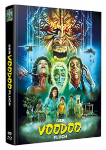 Der Voodoo-Fluch - Limited Uncut 100 Edition (DVD+Blu-ray Disc) - Wattiertes Mediabook