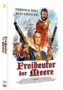 Freibeuter der Meere - Limited Uncut 100 Edition (DVD+Blu-ray Disc) - Wattiertes Mediabook - Cover B