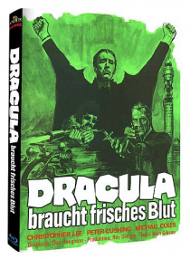 Dracula braucht frisches Blut  - Limited Uncut 290 Edition (Blu-ray Disc) - Mediabook - Cover B