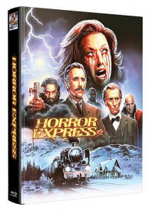 Horror Express - Limited Uncut 99 Edition (3x Blu-ray Disc) - Wattiertes Mediabook