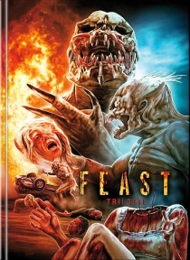 Feast Triologie - Limited Unrated Edition (3x Blu-ray Disc) - Mediabook - Cover A