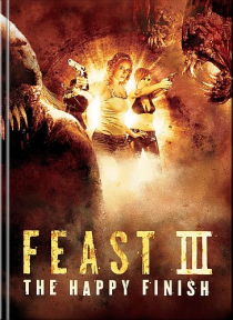 Feast 3 - The Happy Finish - Limited Uncut Edition (DVD+Blu-ray Disc) - Mediabook - Cover B