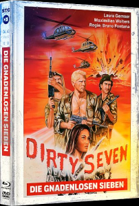 Die gnadenlosen Sieben - Limited Uncut 222 Edition (DVD+Blu-ray Disc+CD) - Mediabook - Cover B