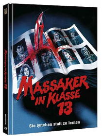 Massaker in Klasse 13 - Limited Uncut 250 Edition (DVD+Blu-ray Disc) - Mediabook - Cover B