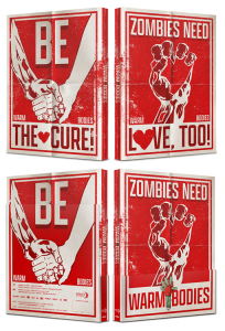 Warm Bodies - Limited 111 Edition (DVD+Blu-ray Disc) - Wattiertes Mediabook - Cover W