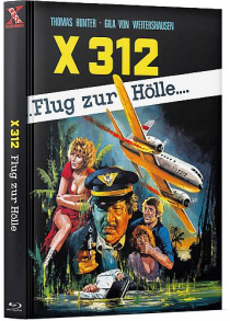 X 312 - Flug zur Hölle - Limited Uncut 333 Edition (DVD+Blu-ray Disc) - Mediabook - Cover A