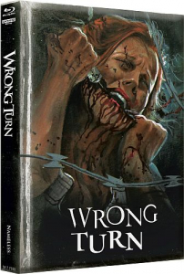 Wrong Turn - Limited Uncut 333 Edition (4K UHD+Blu-ray Disc) - Wattiertes Mediabook - Cover B