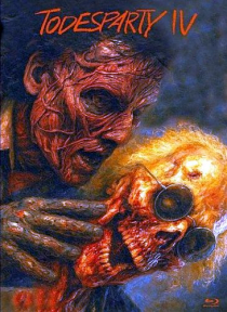 Todesparty IV - Doom Asylum - Limited Uncut 333 Edition (DVD+Blu-ray Disc) - Mediabook - Cover B