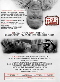 American Guinea Pig: Bloodshock - Limited Uncut 111 Edition (2x Blu-ray Disc) - Mediabook - Cover D