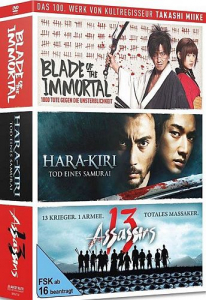 Takashi Miike Box - (13 Assassins, Hara-Kiri & Blade of the Immortal) (3 DVDs)