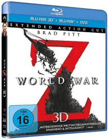 World War Z - 3D - Extended Action Cut (DVD+2D+3D Blu-ray Disc)