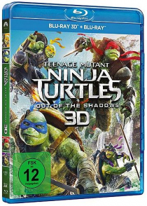 Teenage Mutant Ninja Turtles - Out of the Shadows - 2D+3D (Blu-ray Disc)