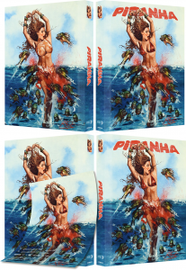 Piranha - Limited Uncut 222 Edition (DVD+Blu-ray Disc) - Mediabook - Cover DD
