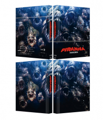 Piranha - Limited Uncut 444 Edition (DVD+Blu-ray Disc) - Mediabook - Wattiertes Mediabook