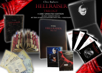Hellraiser 1-3 Trilogy - Uncut Limited 4-Disc Lacquered Velvet Edition (DVD+3xBlu-ray Disc)