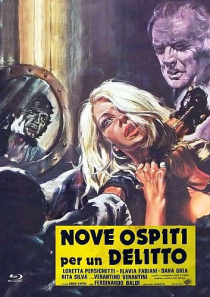 Neun Gäste für den Tod - Limited Uncut 333 Edition (DVD+Blu-ray Disc) - Mediabook - Cover A