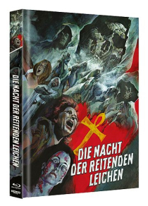 Die Nacht der reitenden Leichen - Limited Uncut 500 Edition (4K UHD+Blu-ray Disc) - Mediabook - Cover C