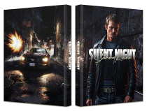 Preview: Silent Night - Stumme Rache - Limited 222 Edition (4K UHD+Blu-ray Disc) - Wattiertes Mediabook - Cover W