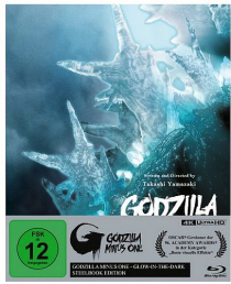 Godzilla Minus One (4K UHD+3 Blu-ray Disc) - Limited Steelbook Editon - Glow in the Dark