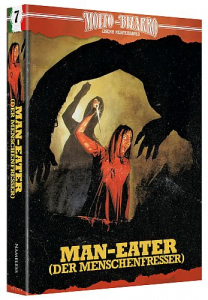 Man Eater - Der Menschenfresser - Limited Uncut 333 Edition (4K UHD+Blu-ray Disc) - Mediabook - Cover I