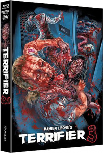Terrifier 3 - Limited Uncut 1000 Edition (4K UHD+Blu-ray Disc+DVD) - Mediabook - Cover M