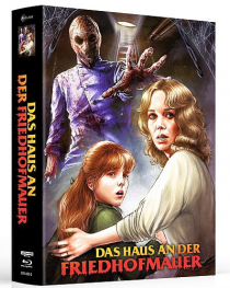 Das Haus an der Friedhofmauer  - Limited Uncut Edition (4K UHD+Blu-ray Disc) - Mediabook - Cover C