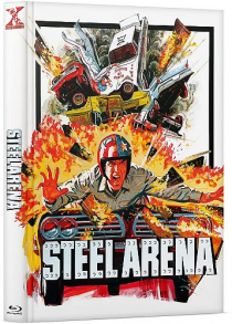 Steel Arena - Der stählernde Tod - Limited 222 Edition (DVD+Blu-ray Disc) - Mediabook - Cover A