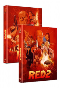 RED 1+2 - Limited 222 Edition (2x 4K UHD+2x Blu-ray Disc) - 2x Mediabooks - Cover A