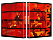 Preview: RED 1+2 - Limited 111 Edition (2x 4K UHD+2x Blu-ray Disc) - 2x Mediabooks - Cover B