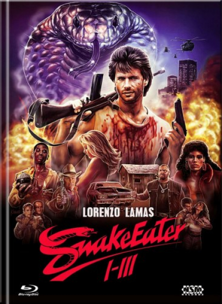 Snake Eater - Trilogy - Limited Uncut 333 Edition (3x Blu-ray Disc) - Mediabook - Cover C