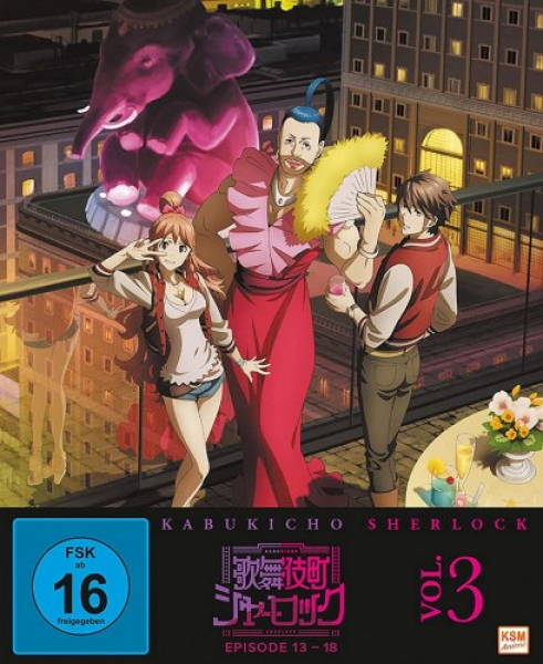 Kabukicho Sherlock - Vol. 3 / Episoden 13-18 (Blu-ray Disc)