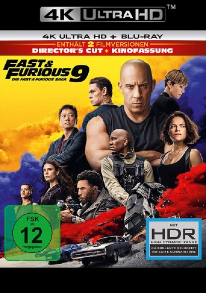 Fast & Furious 9 - Die Fast & Furious Saga - 4K (4K UHD+Blu-ray Disc)