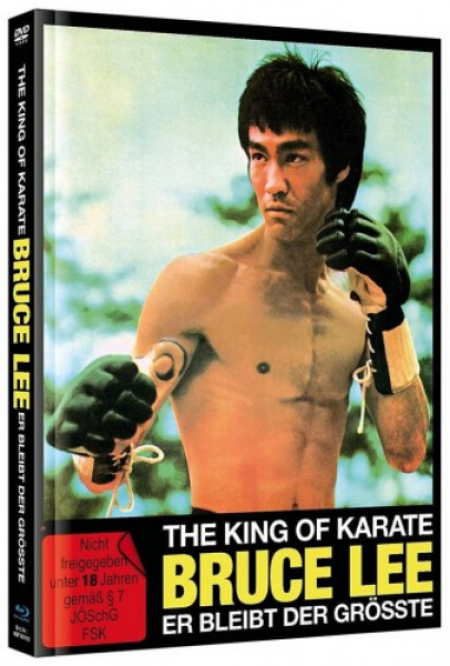 The King of Karate Bruce Lee - Er bleibt der Grösste - Limited Uncut 500 Edition (DVD+Blu-ray Disc) - Mediabook - Cover A