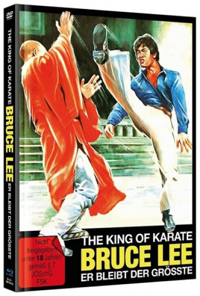 The King of Karate Bruce Lee - Er bleibt der Grösste - Limited Uncut 500 Edition (DVD+Blu-ray Disc) - Mediabook - Cover B