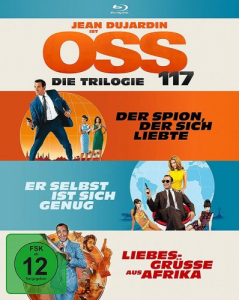 OSS 117 - Die Trilogie (3x Blu-ray Disc)