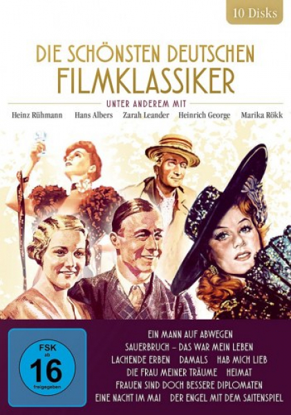 Die schönsten deutschen Filmklassiker (10 DVDs)