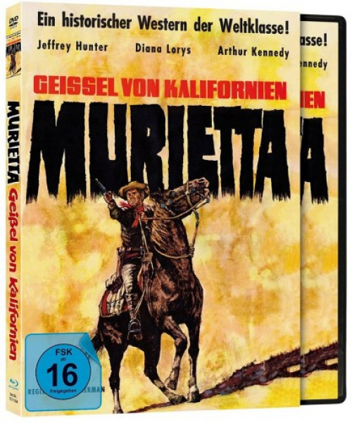 Murrieta - Geißel von Kalifornien - Limited Western Deluxe Edition - Cover B (DVD+Blu-ray Disc)
