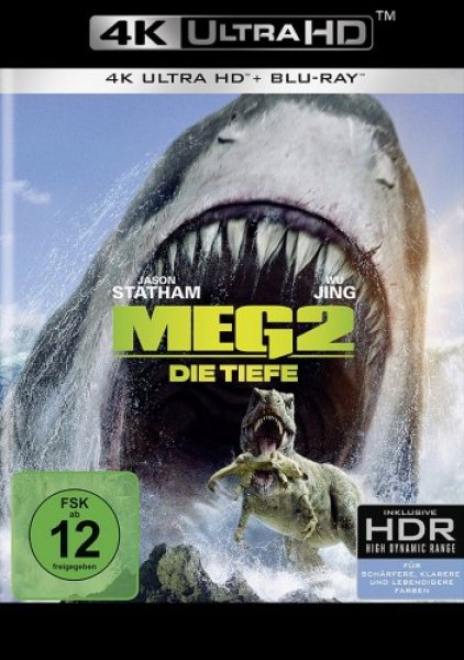 Meg 2: Die Tiefe (4K UHD+Blu-ray Disc)