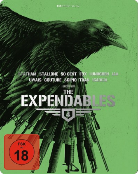 The Expendables 4 (4K UHD+Blu-ray Disc) - Limited Steelbook Edition