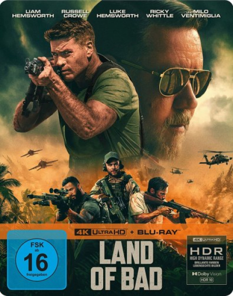 Land of Bad (4K UHD+Blu-ray Disc) - Limited Steelbook Edition