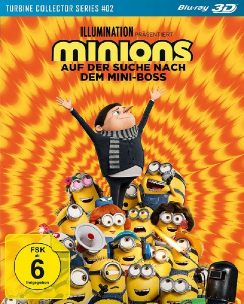 Minions - Auf der Suche nach dem Mini-Boss - Blu-ray 3D - Turbine Collector Series #02 (Blu-ray Disc)