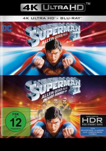 Superman II - Allein gegen alle (4K UHD+Blu-ray Disc)