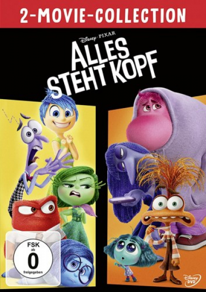 Alles steht Kopf 1+2 - 2-Movie-Collection
