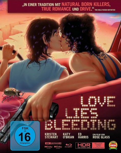 Love Lies Bleeding (4K UHD+Blu-ray Disc) - Mediabook - Cover A