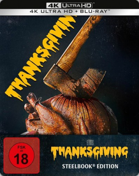 Thanksgiving (4K UHD+Blu-ray Disc) - Steelbook