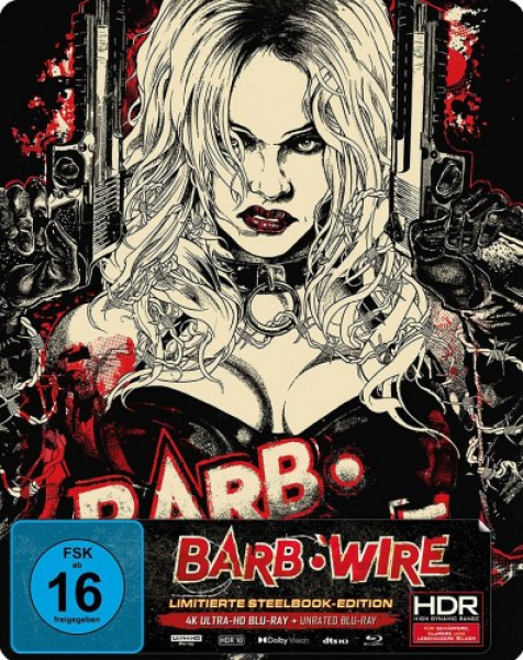 Barb Wire  (4K UHD+Blu-ray Disc) - Limited Steelbook Edition